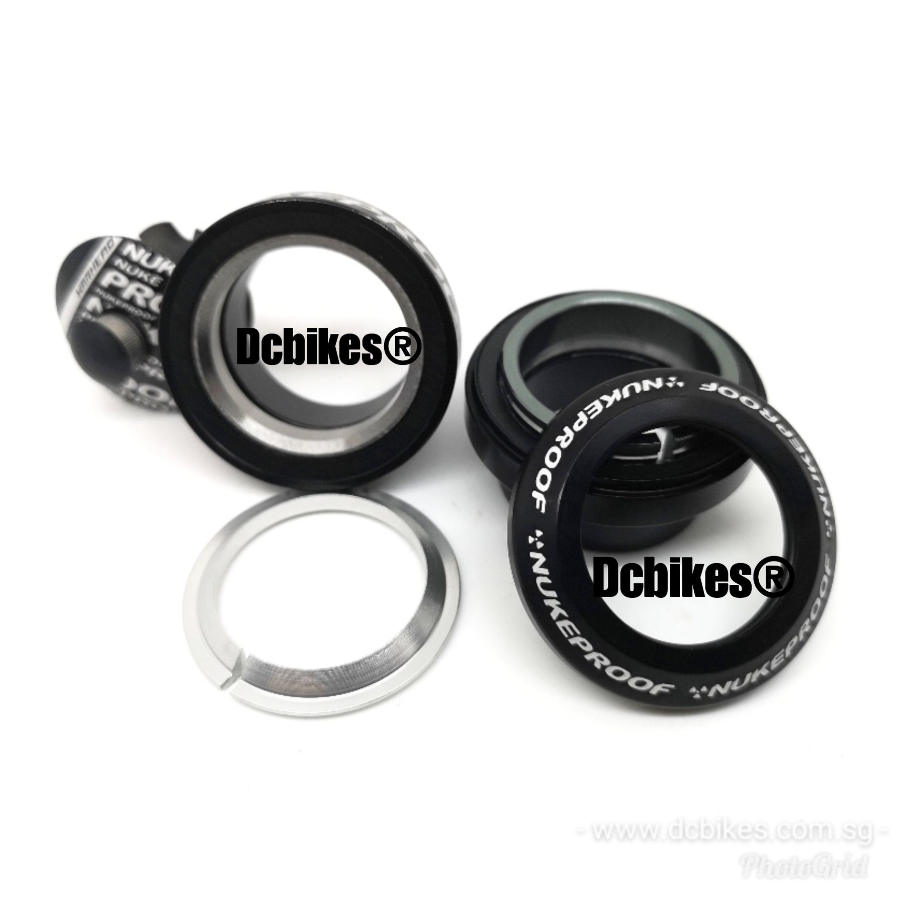 Aluminum Alloy Headset MinLia Aluminum Alloy - 34mm External Cartridge Bicycle Headset (Purple) Bike Headset