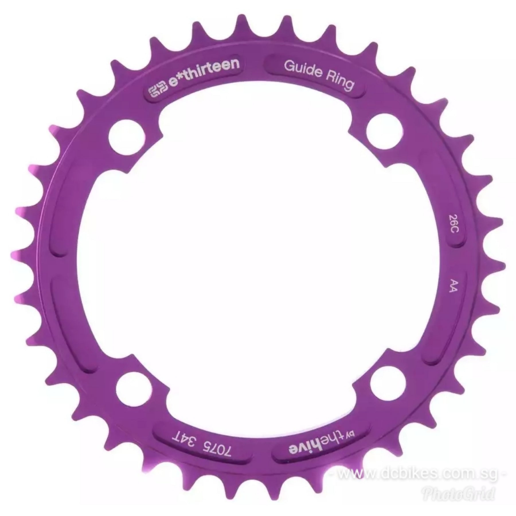 Single speed hot sale oval chainring