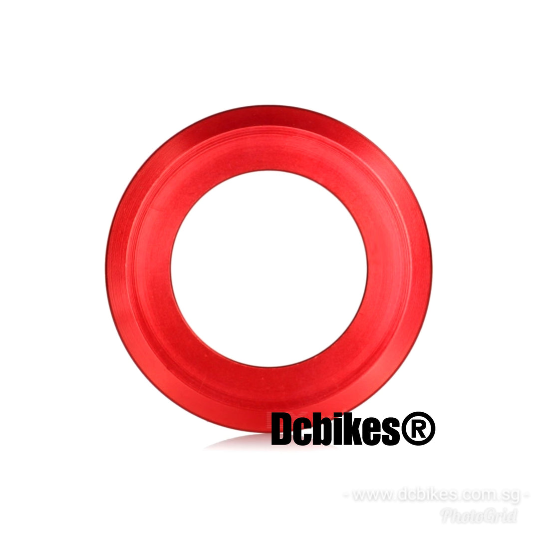 Dcbikes® Crown Race Reducer Red Anodized Convert 1.5