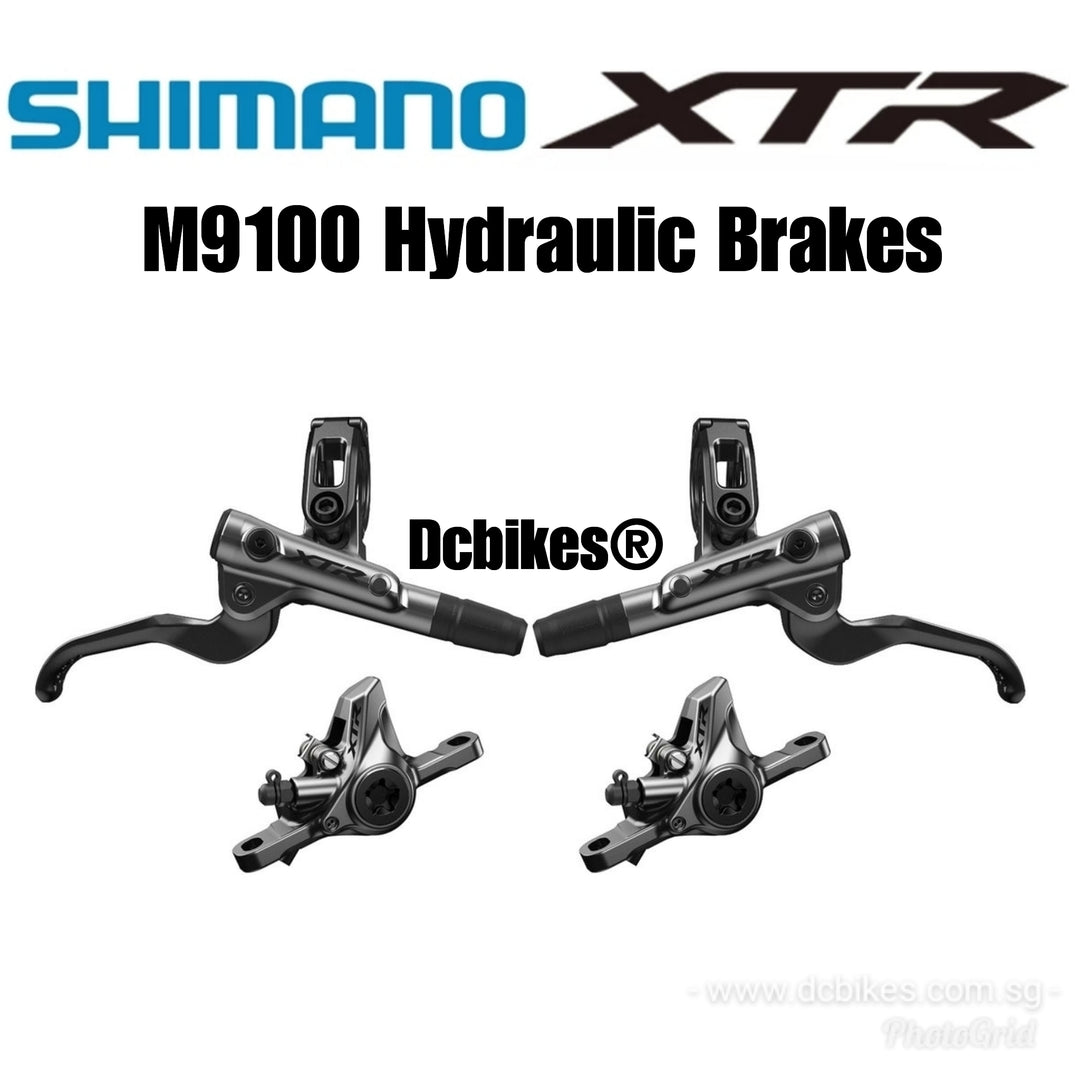 Shimano XTR Ultimate BR-M9100 MTB XC Hydraulic Disc Brakes Set