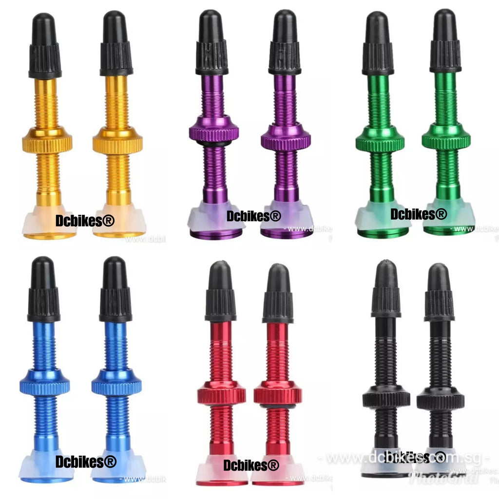 Valves tubeless Presta Stan's Notubes 35mm aluminium couleur