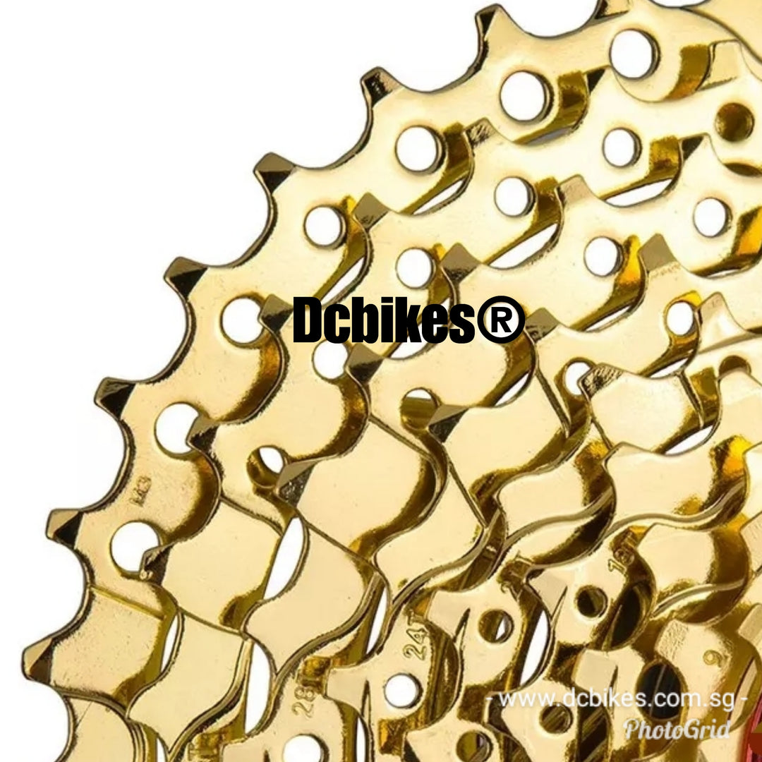 【週末値下げ】ジッタリンジンスコア　TENTASTIC! from 8-9-10 Gold 8 | 9 | 10 Speed 11T - 36T MTB Bicycle HG Cassette – Dcbikes