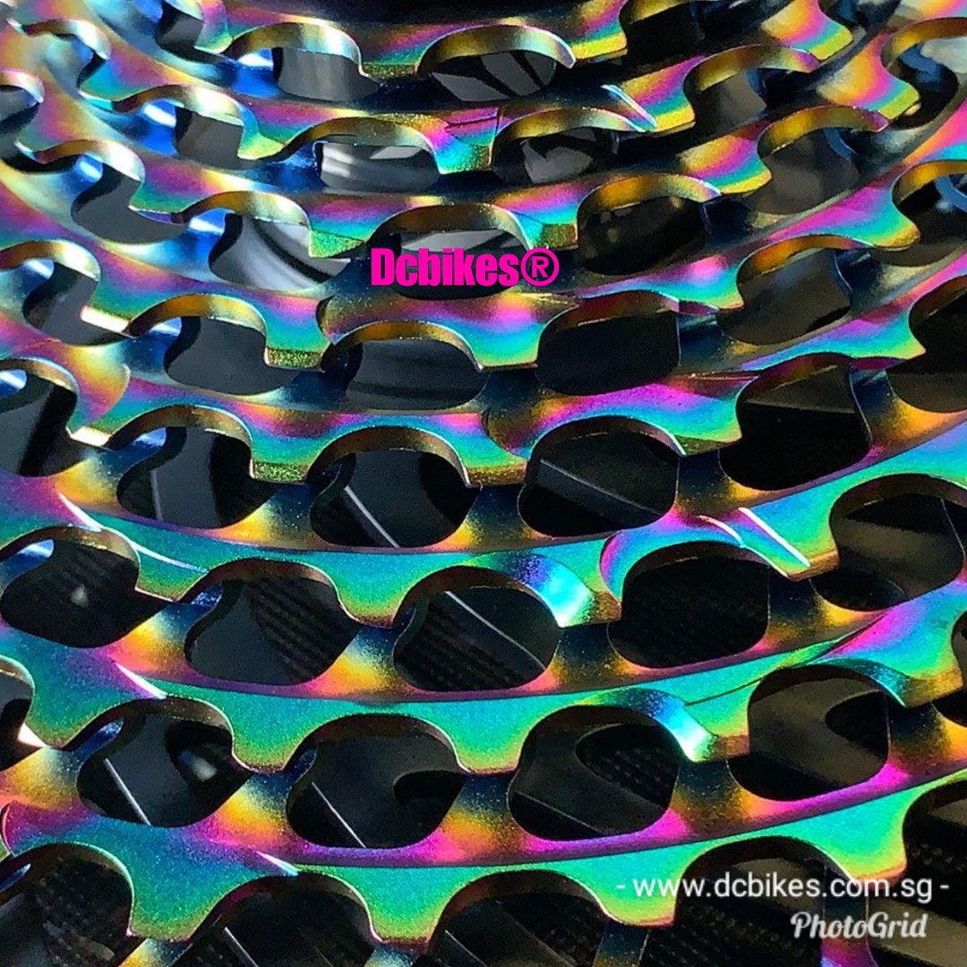 Sram 12 Speed XX1 Eagle XG-1299 Oil Slick Rainbow 10T-52T Sram 12 Speed XX1 Eagle XG-1299 Oil Slick Rainbow 10T-52T