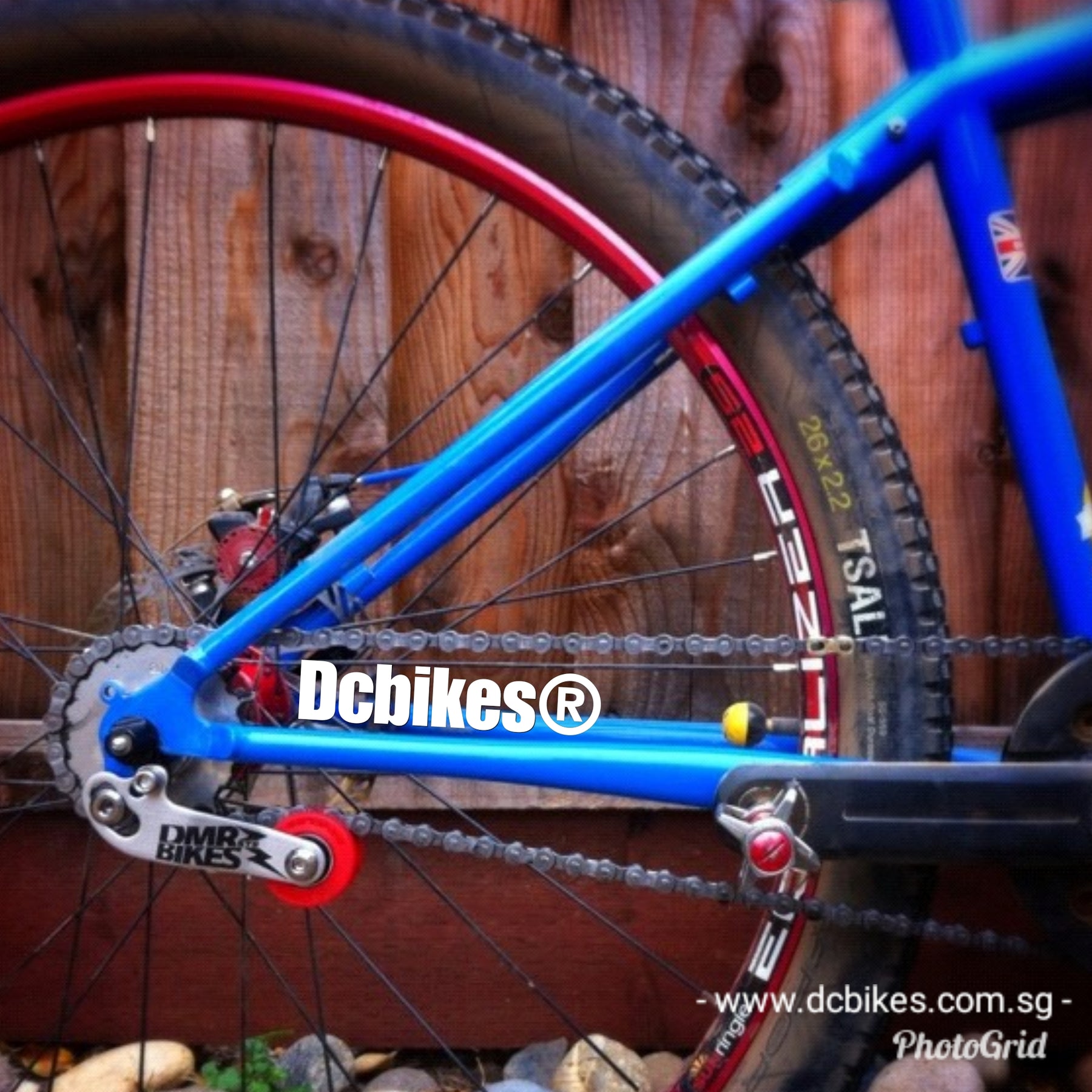 DMR MTB Single Speed Chain Tension Adjustable Derailleur Conversion Kit