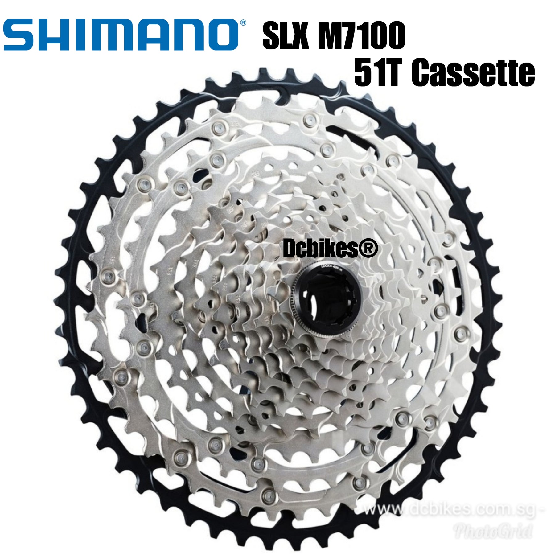 Shimano 12 Speed SLX CS-M7100 MTB 10T 51T Cassette – Dcbikes