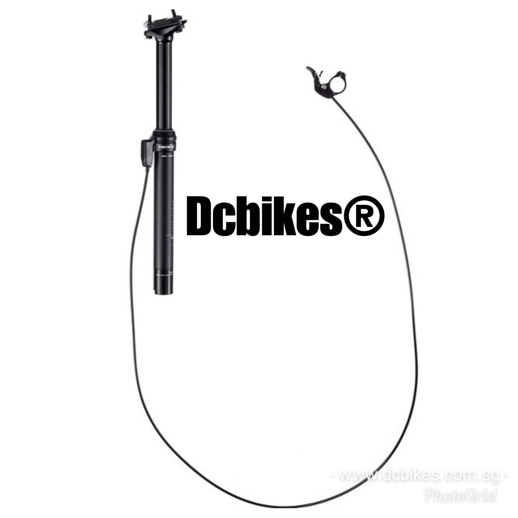 Bibike Dropper Seatpost 440mm MTB Dropper Post - Main Image