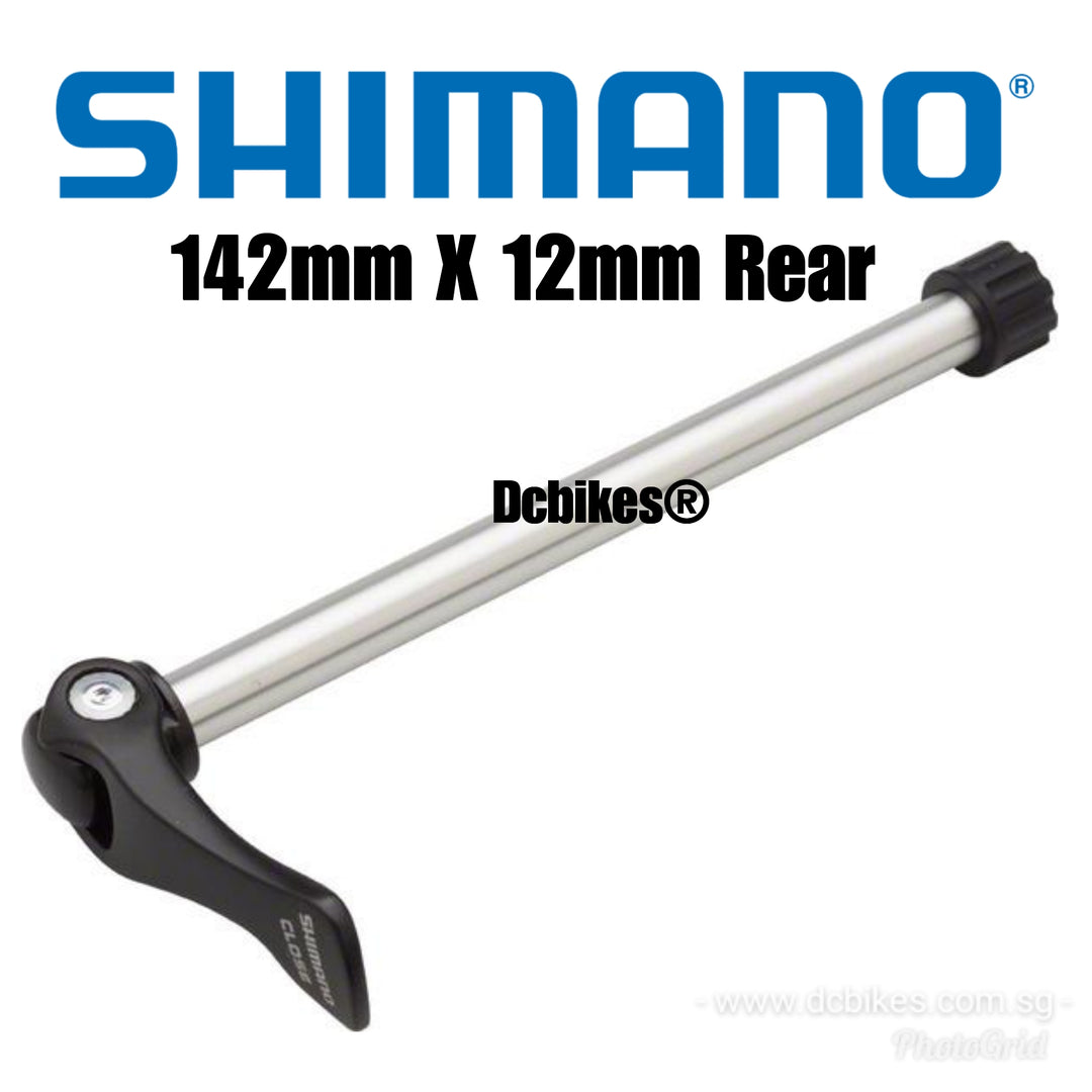 Shimano 142mm X 12mm Rear Hub Quick Release Thru Axle QR SLX MT500
