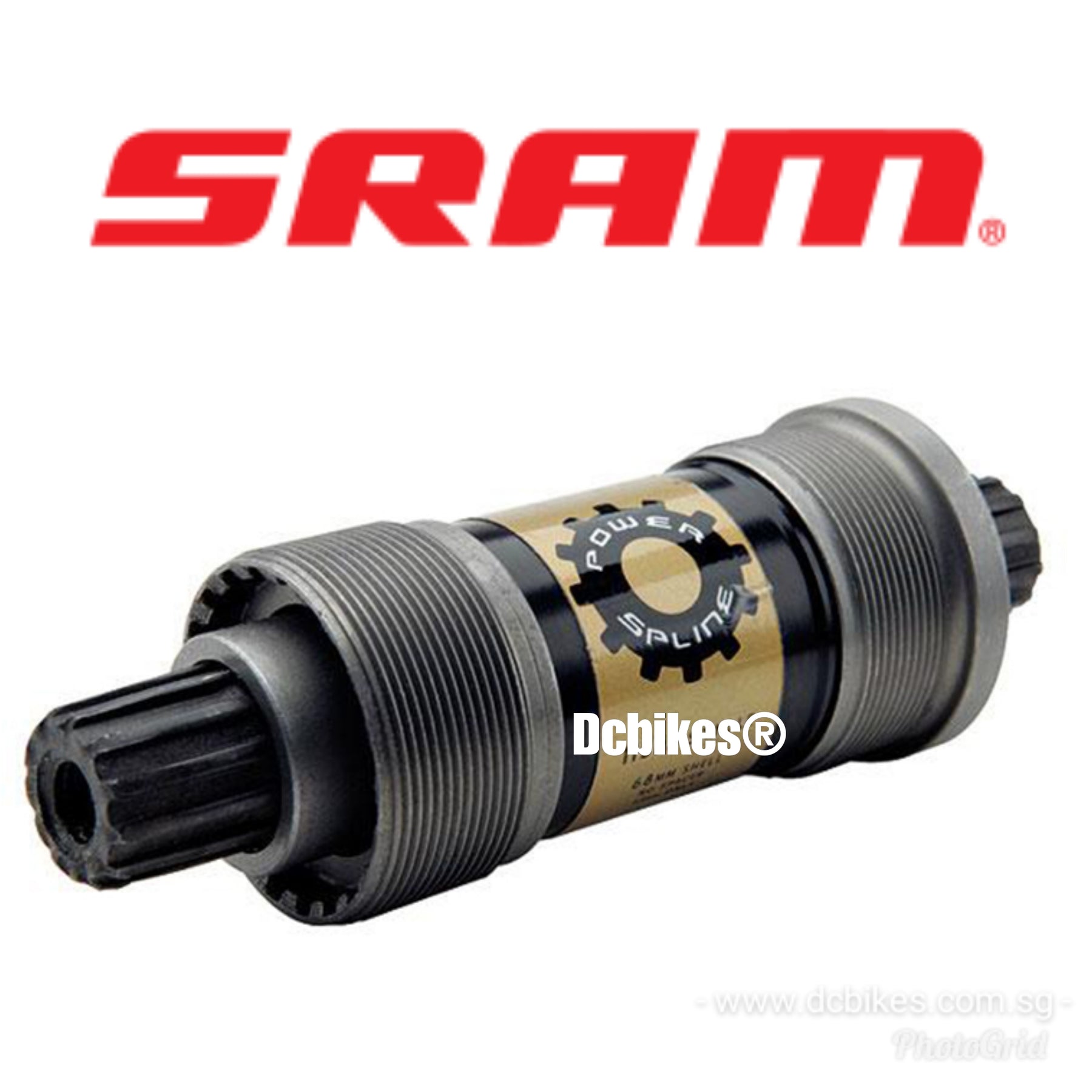 Movimento central sram truvativ power spline 113/68mm - Peças para