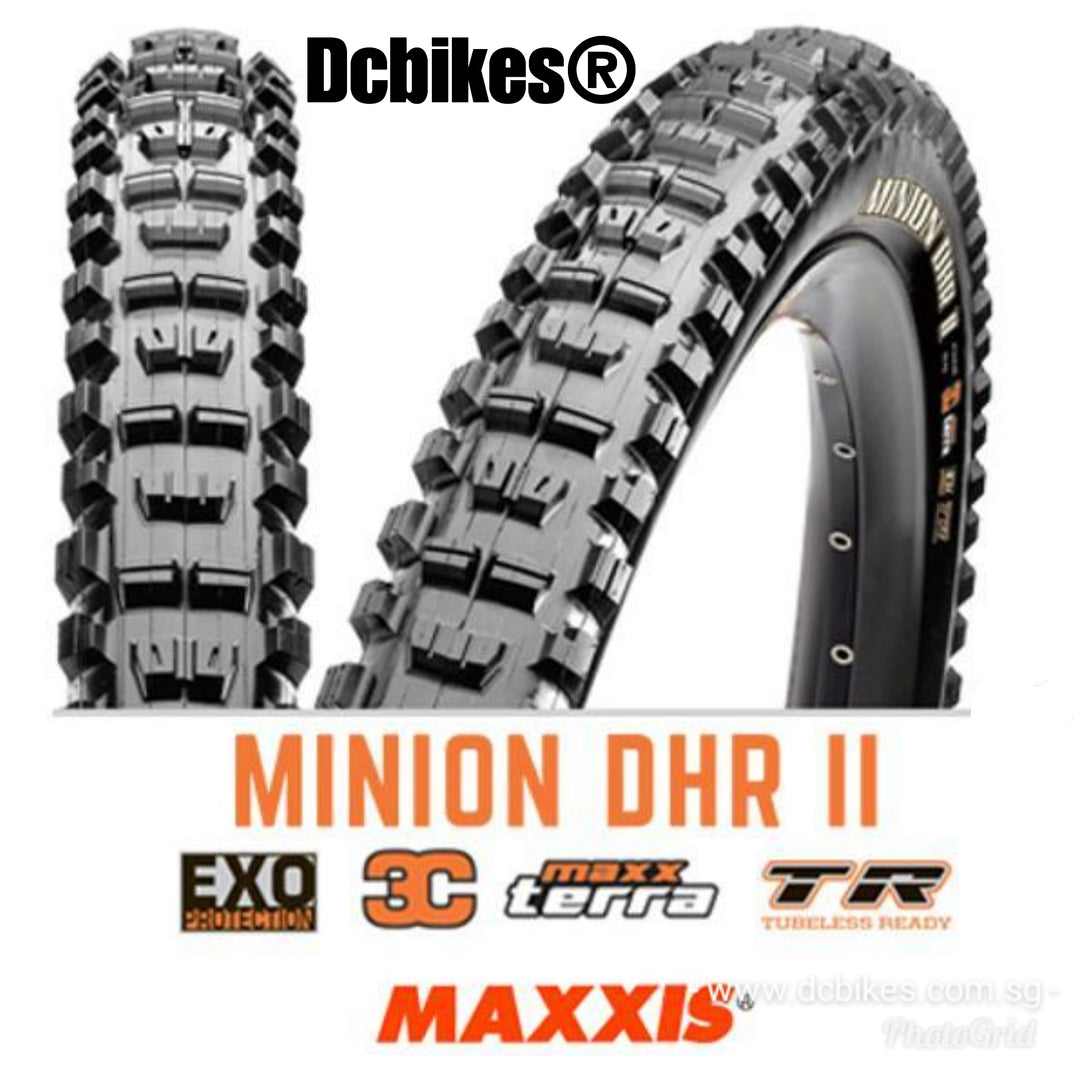 Maxxis 29 X 2.3 Minion DHR II & DHF Combo Tubeless TR Exo Folding