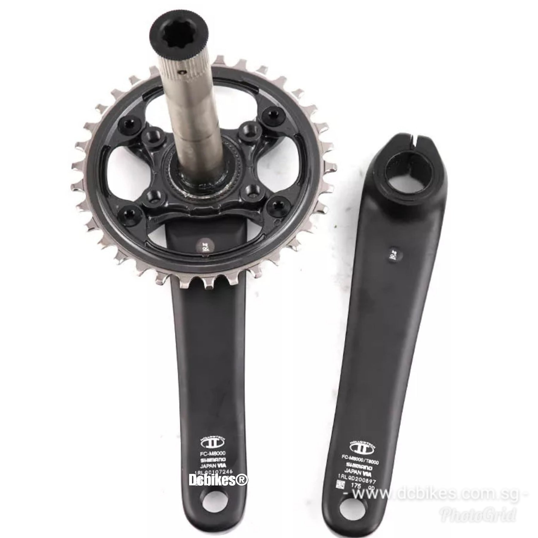 Shimano XT M8000 Single Speed MTB Crankset XT 32T Narrow Wide