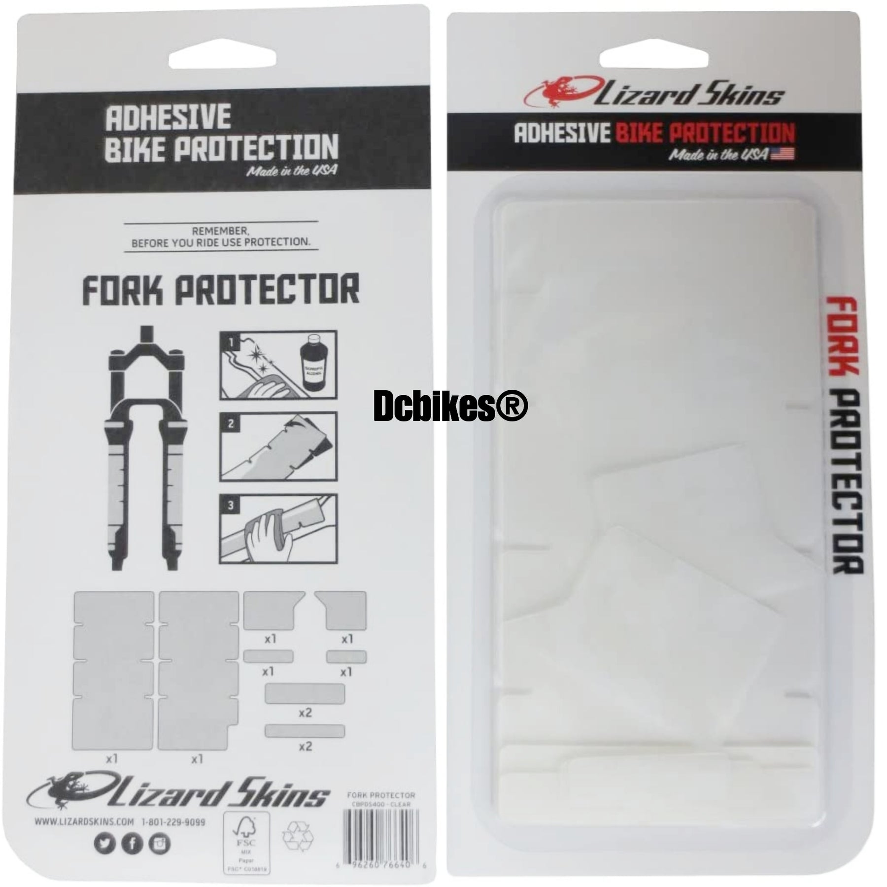 Lizard Skins Fork & Stanction Protector - Bike Protection