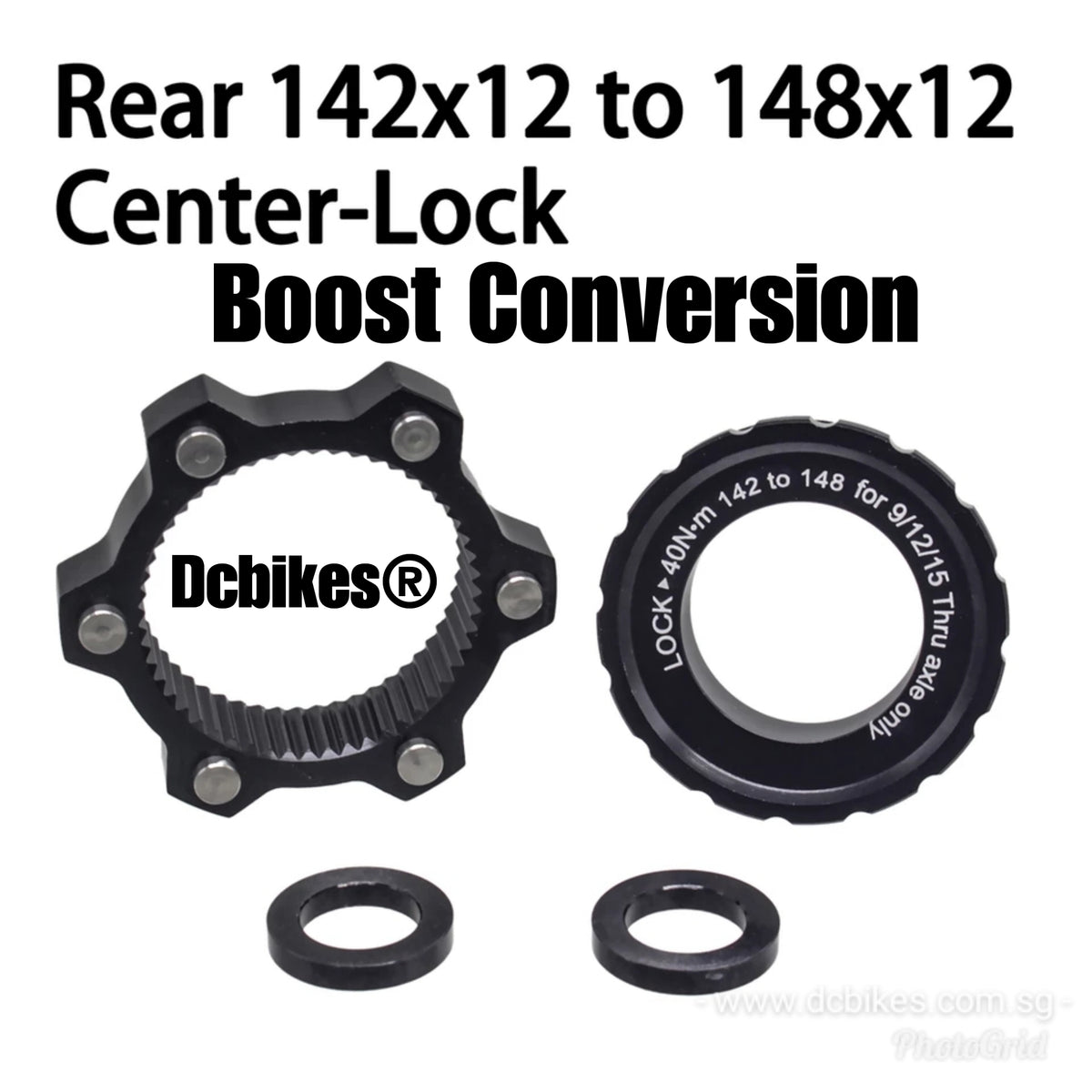 Centerlock 110mm Front | 148mm Rear Boost + Hubs 6 Bolts Disc Adapter ...