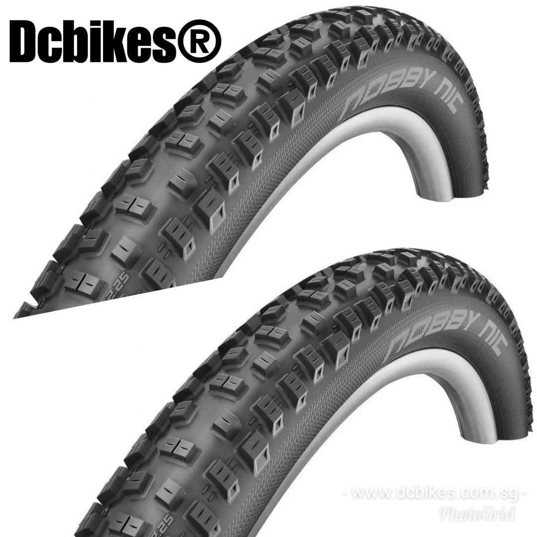 Schwalbe 27.5 X 2.25 Nobby Nic Addix MTB Wired Tyres (2