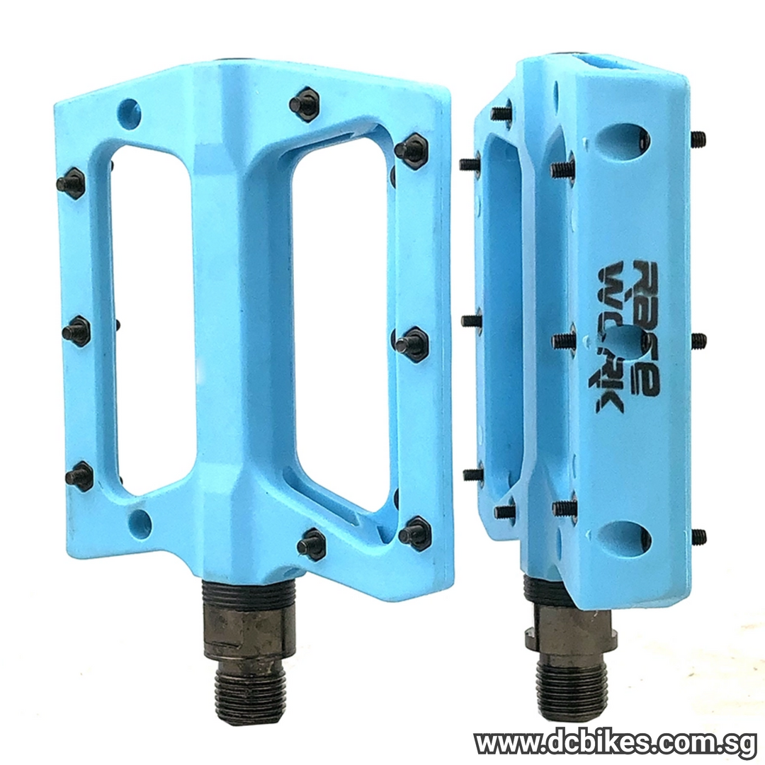 racework pedal Racework Composite MTB Bicycle Flat Pedals – Dcbikes