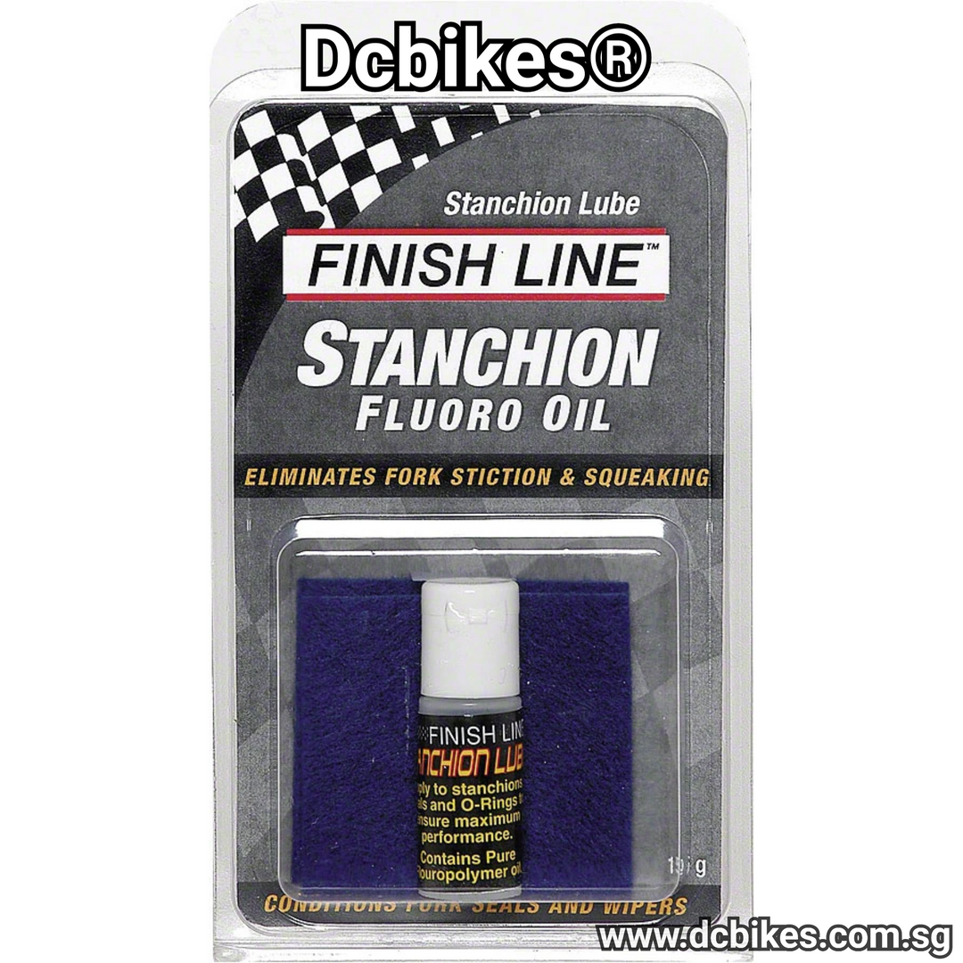 Finish Line MTB Fork Stanchion Fluoro Suspension Lube Lubricant Bottle 15g