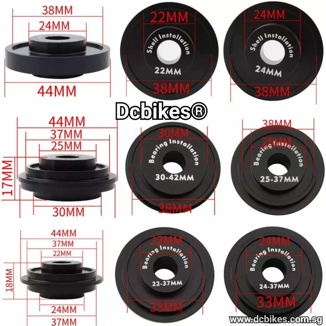 Press Fit Bottom Bracket Install Removal BB Tool Disassemble Shaft