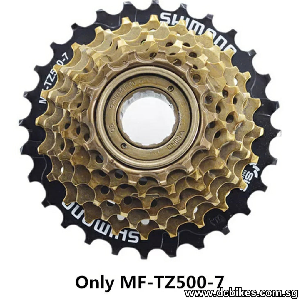 Shimano 7 Speed MF-TZ500 14-28T Bicycle Freewheel – Dcbikes