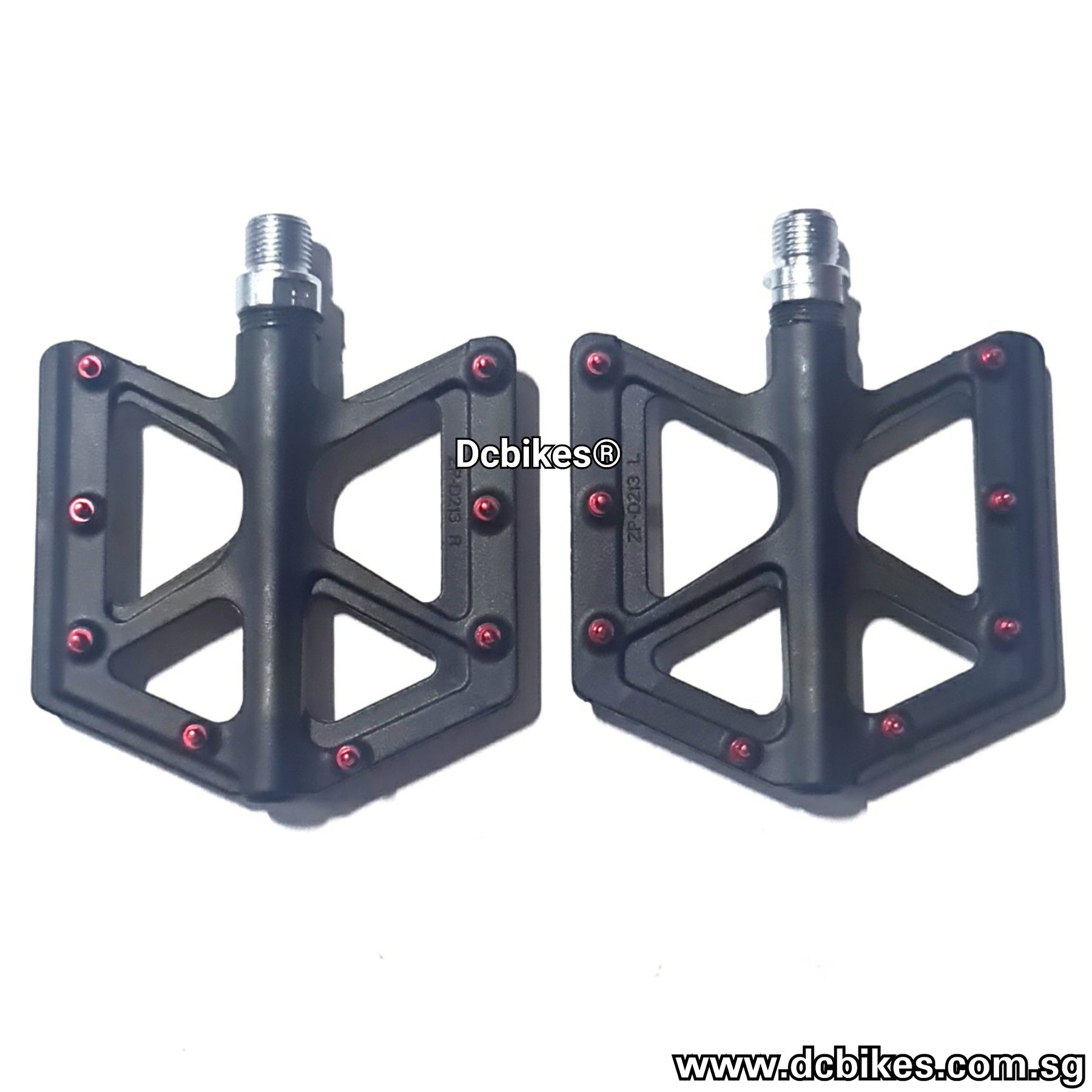 carbon fibre pedals Matt Black Carbon Fiber Composite Ultralight MTB Flat Pedals 235g – Dcbikes