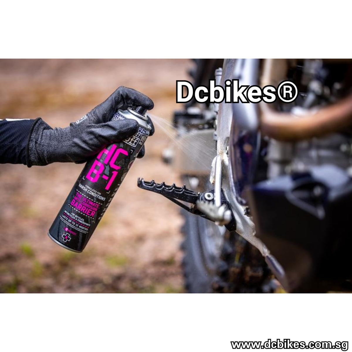 MucOff AntiCorrosion/Rust HCB1 Protective Spray 400ml Dcbikes
