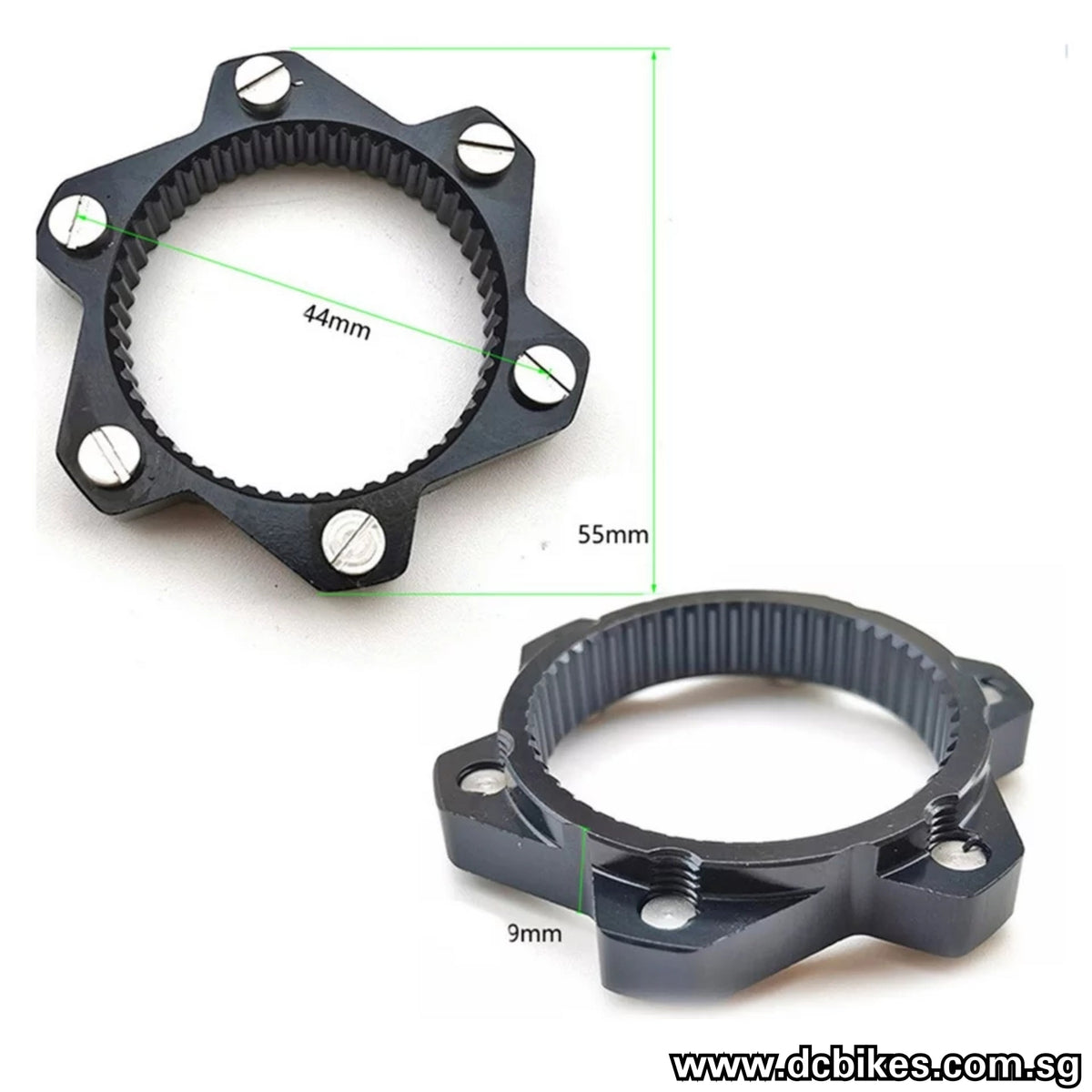 Thru Axle Disc Brake Centerlock Hub To 6 Bolts Disk Rotor Adapter Conv ...