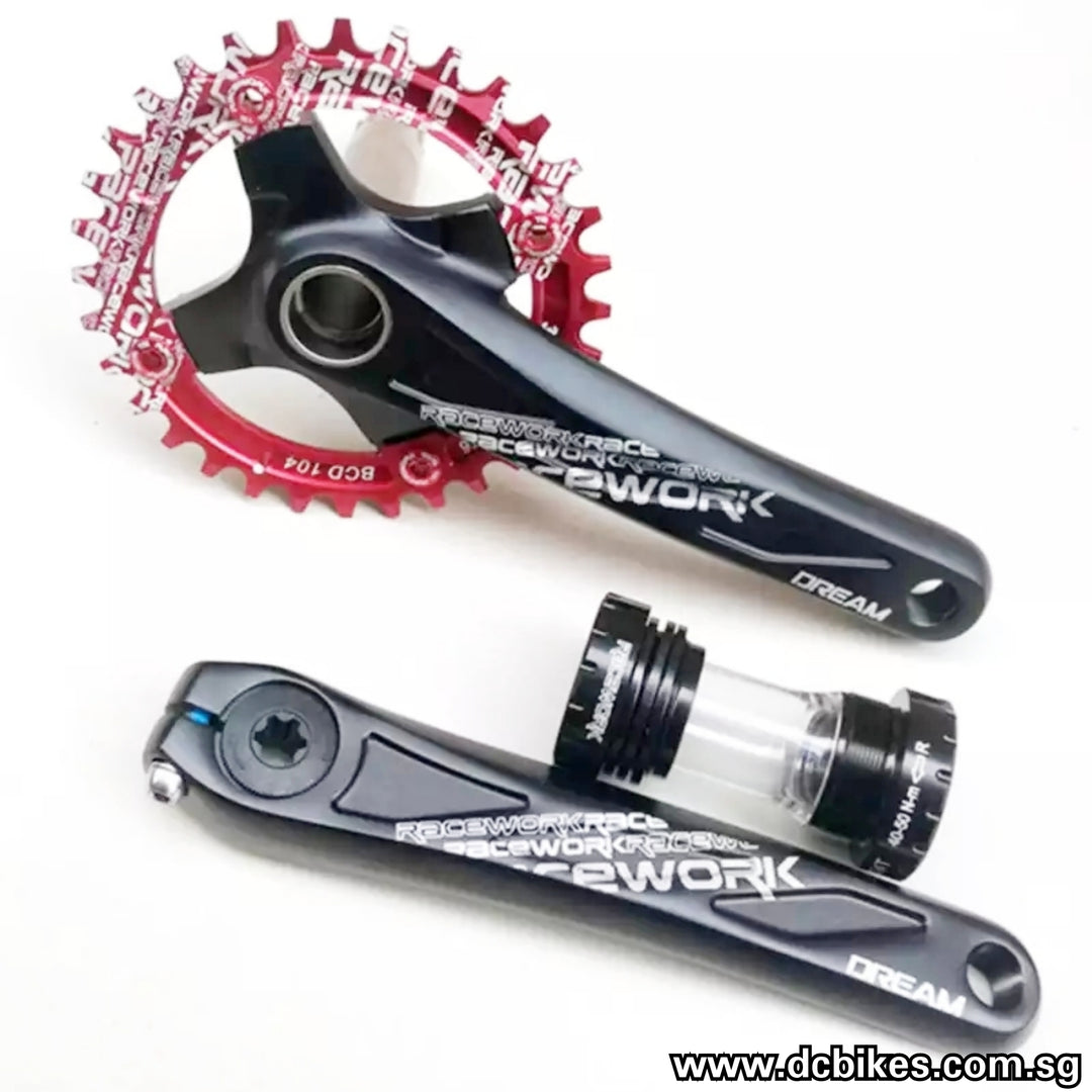 Mtb hollowtech crankset on sale