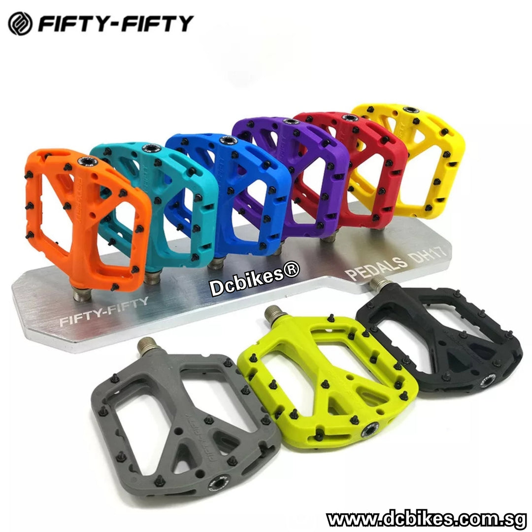 fifty fifty pedals Fifty-Fifty Nylon Composite MTB Bicycle MTB XC DH FR HT PC Elektriker Handschuhe VDE Isolierend color:Grey-blue