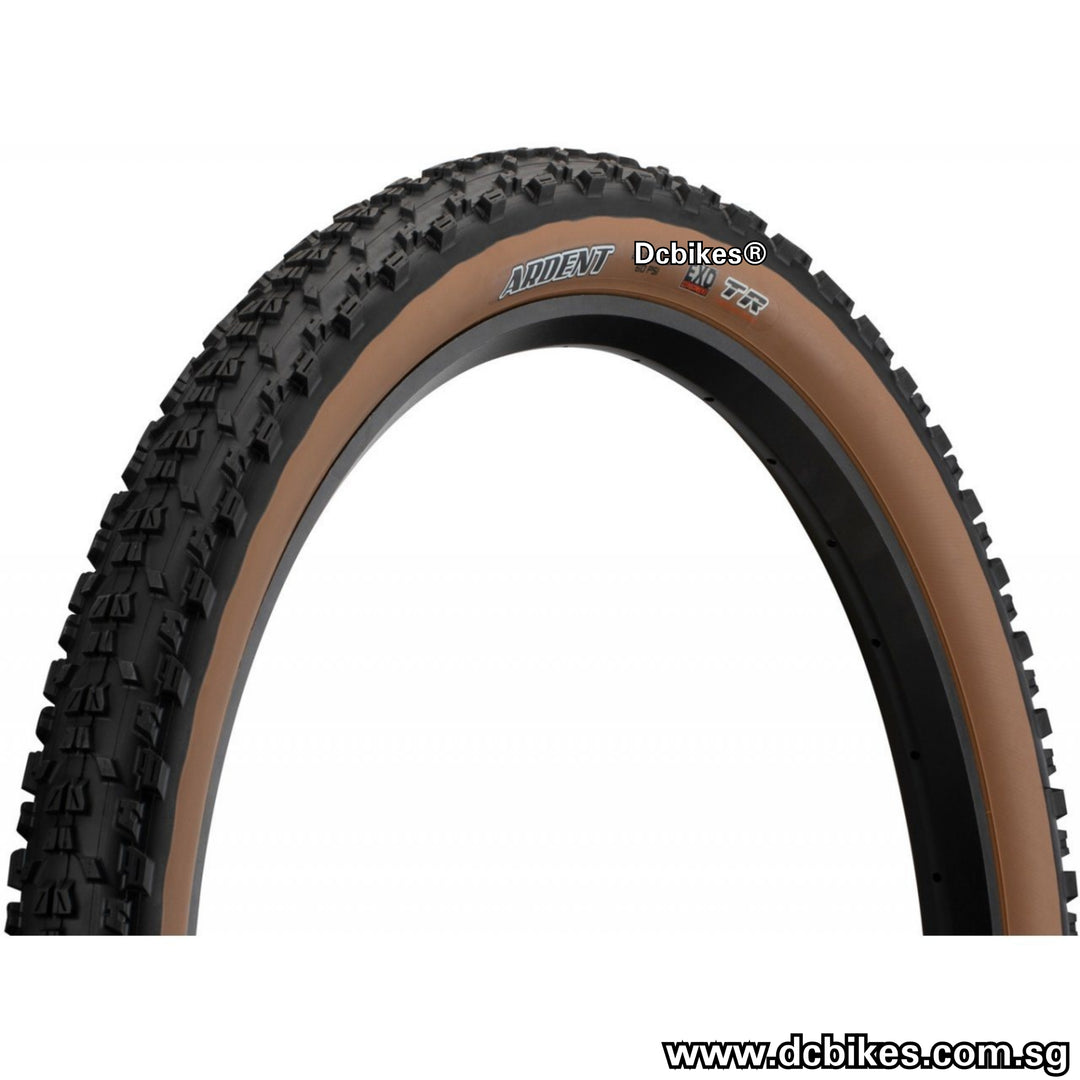 Maxxis 27.5 29 X 2.25 2.4 Ardent Chocolate Tan Skinwall Folding Dcbikes