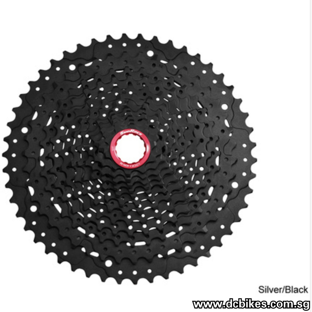 SunRace 12 Speed 50T Sram XD Driver MTB Silver/Black Cassette