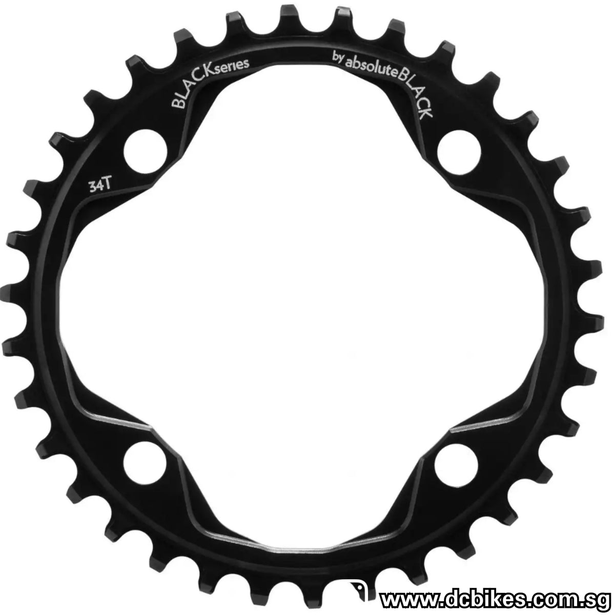 Absoluteblack 32T/34T Round Narrow Wide Single 104BCD Chain Ring – Dcbikes