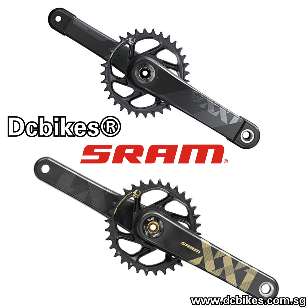 Sram 12 Speed XX1 Carbon Gold/Lunar Eagle DUB SL Crank – Dcbikes