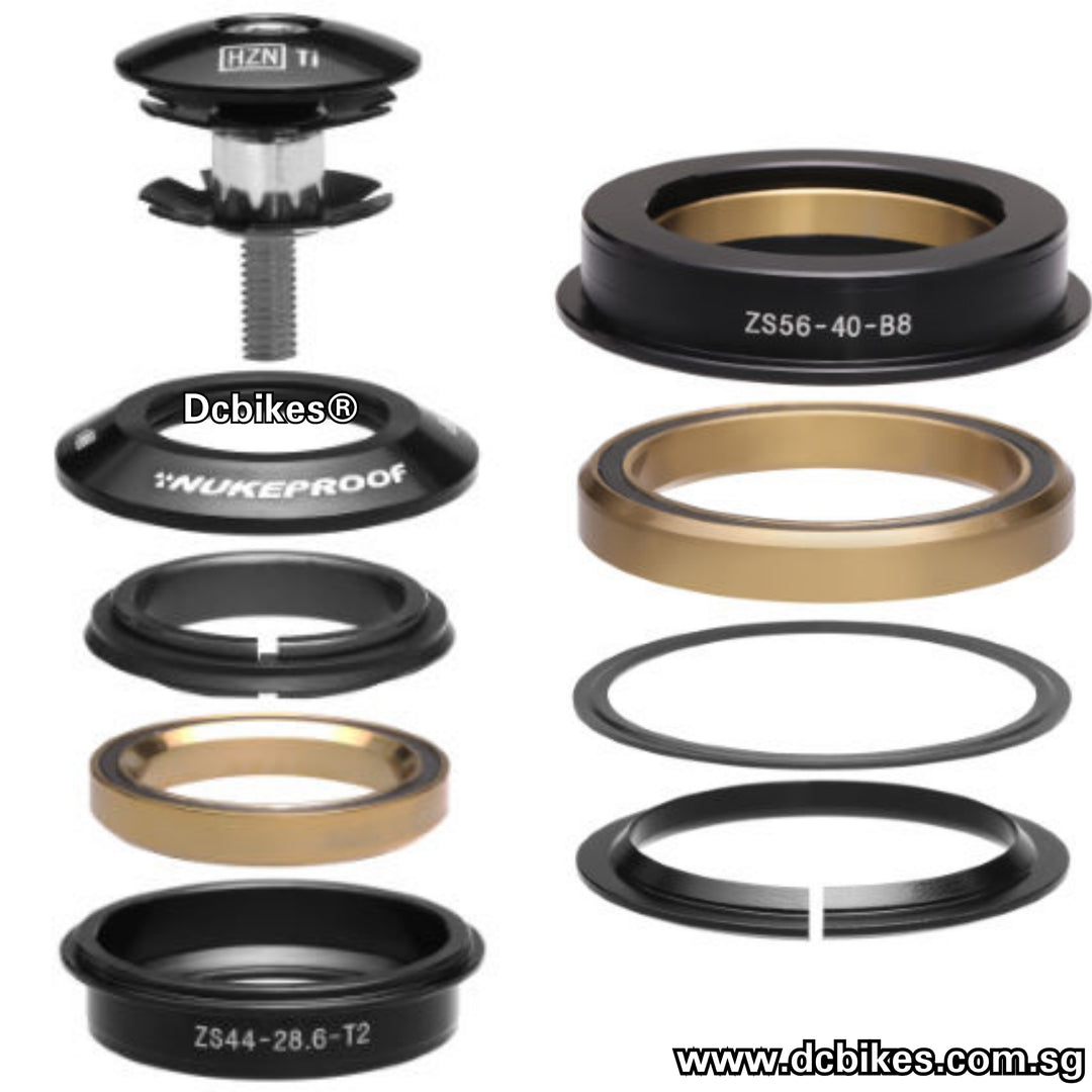 Nukeproof 44mm-56mm MTB 1.5 Tapered Headset + 2 Sealed Bearings
