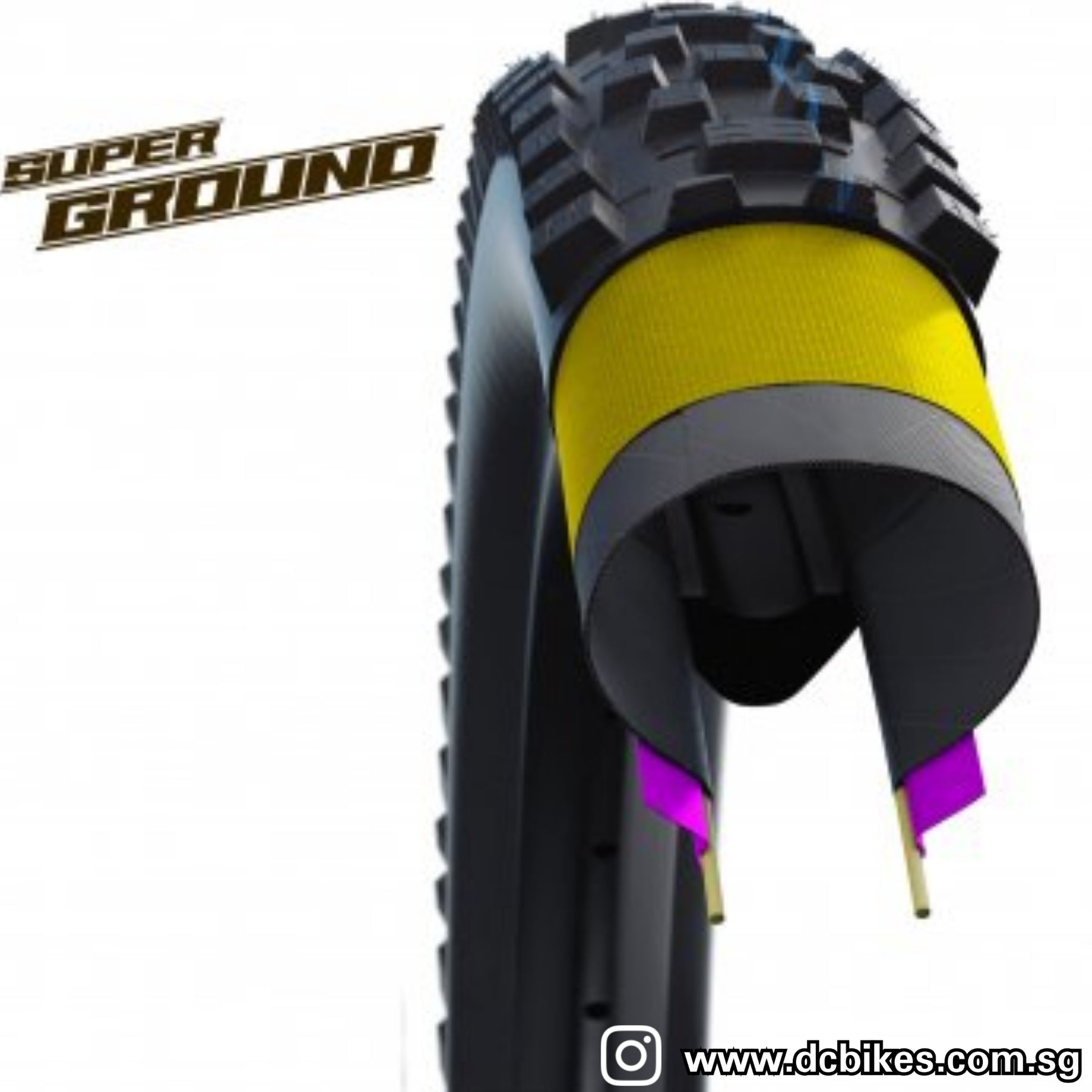 Schwalbe X Rocket Ron Super Ground MTB Tubeless Folding