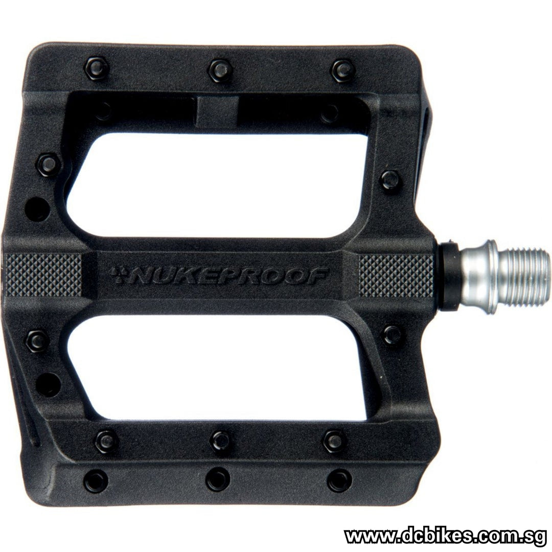 nukeproof mtb pedals Nukeproof EVO Composite Race MTB Flat Pedals – Dcbikes