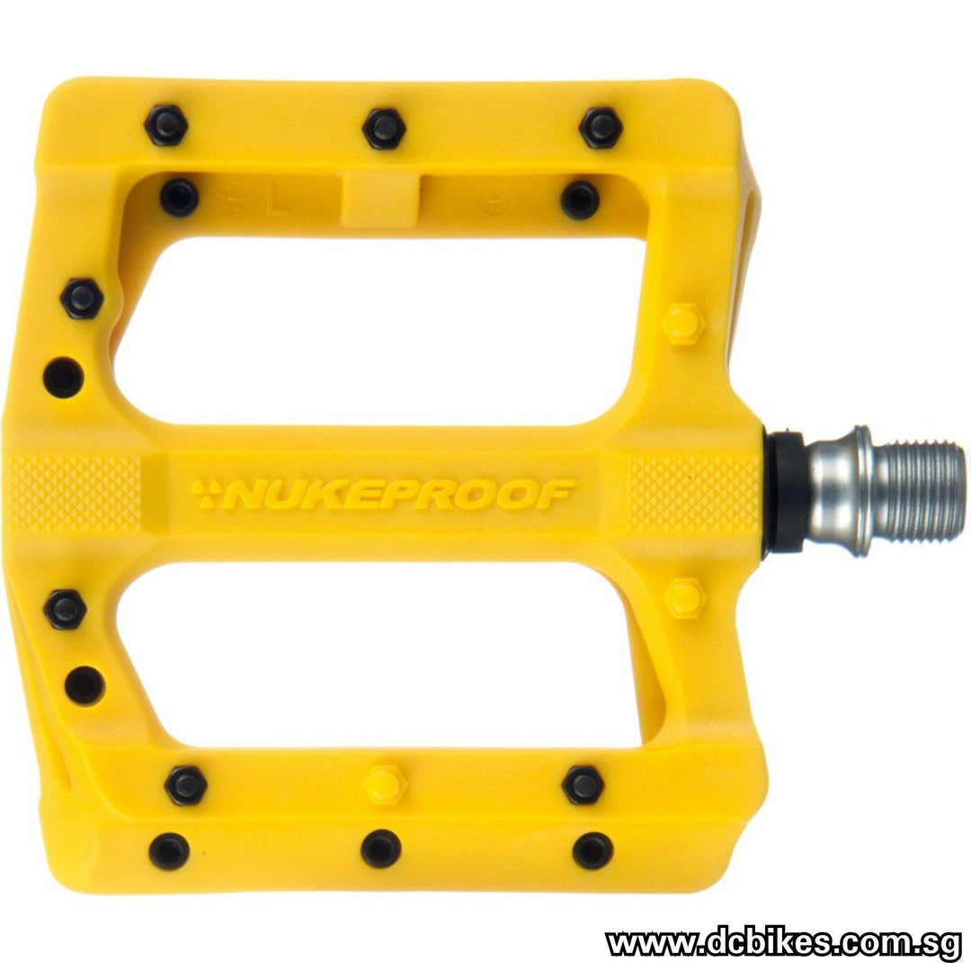 Nukeproof EVO Composite Race MTB Flat Pedals Dcbikes