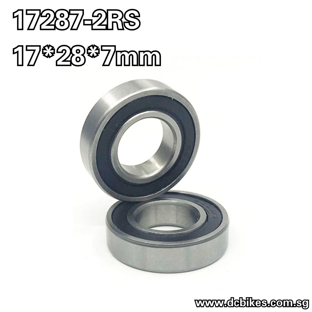 HIGH PERFORMANCE) Bike Bearing Bicycle Hub Bearing 17x28x7 MR17287
