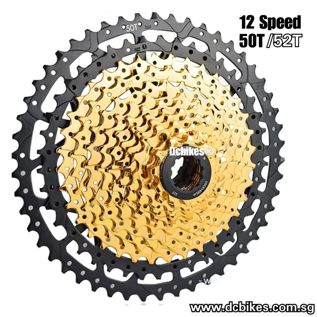 Gold store bike cassette