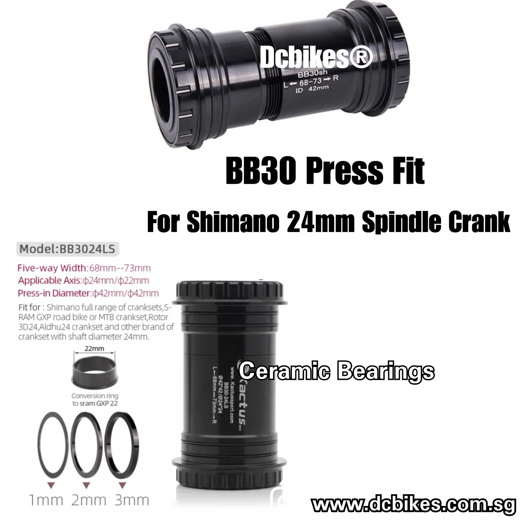 Shimano Press Fit Bottom Bracket Dimensions Shimano SM-BB71 Press