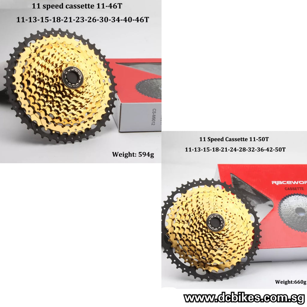 10 speed best sale gold cassette