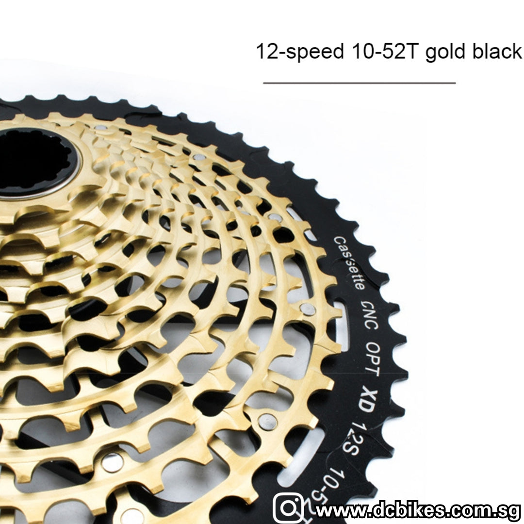 12 Speed 10T - 52T Cassette For Sram XD Driver Freehub Ultimate