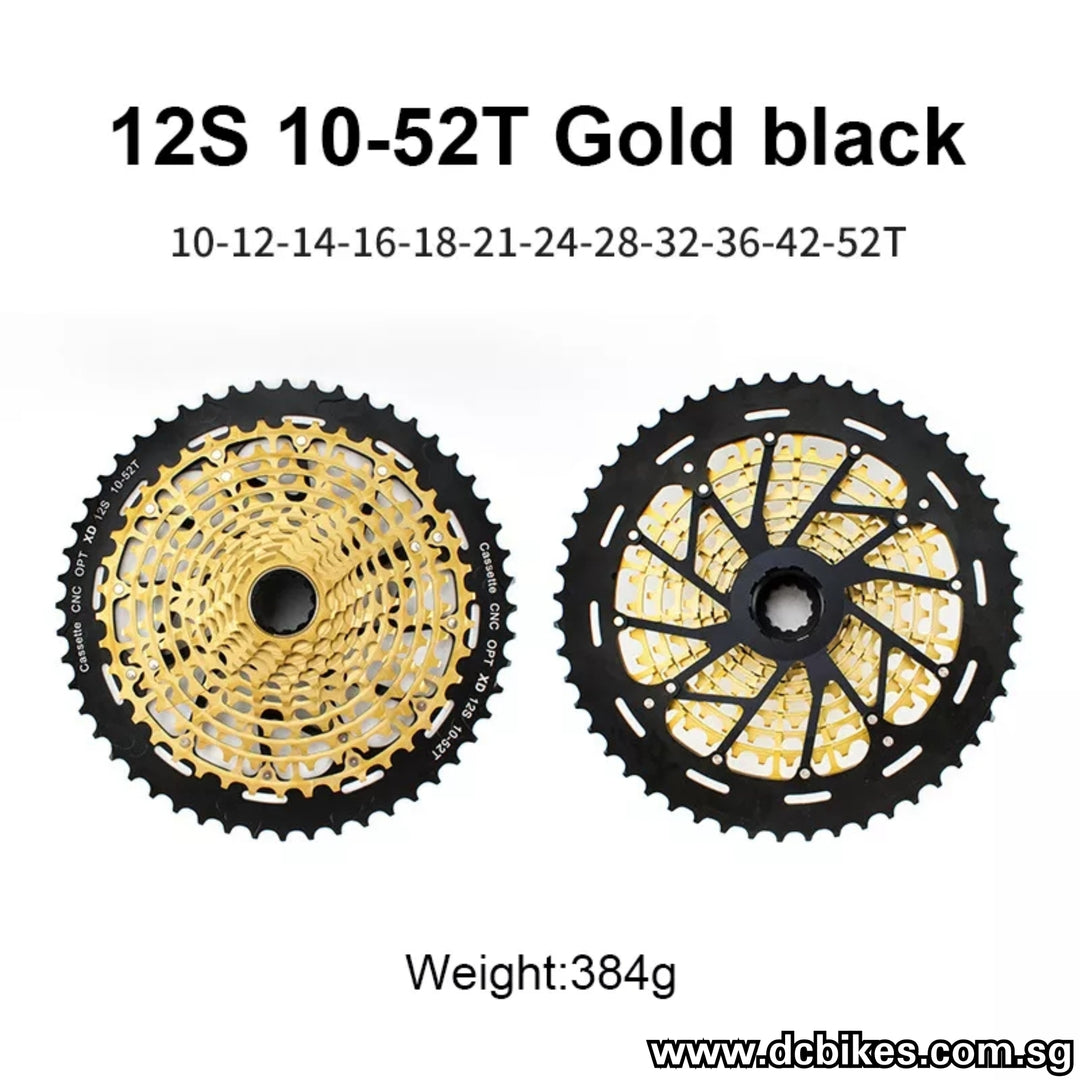 12 Speed 10T - 52T Cassette For Sram XD Driver Freehub Ultimate