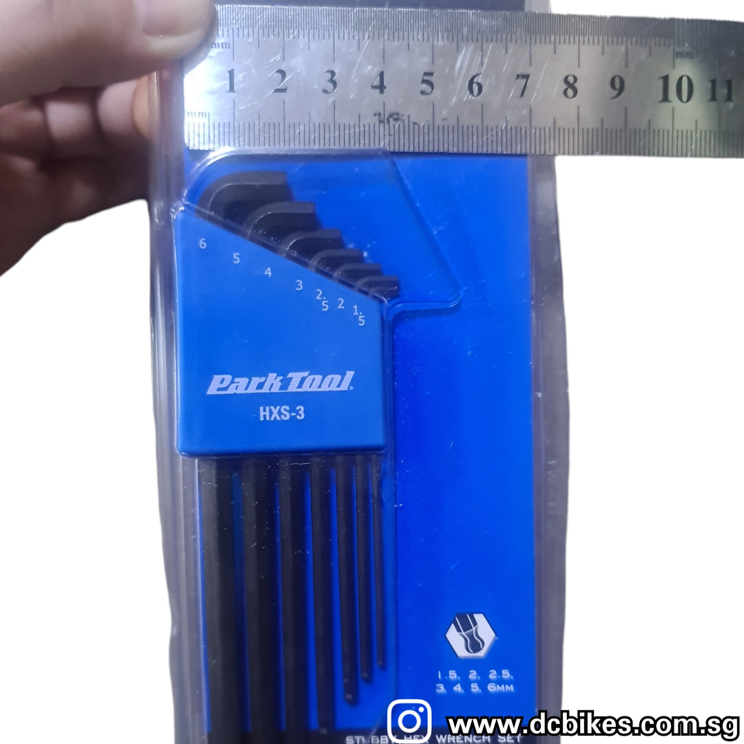 Park Tool Short Stubby MTB Road Hex Wrench Set HXS-3 – Dcbikes