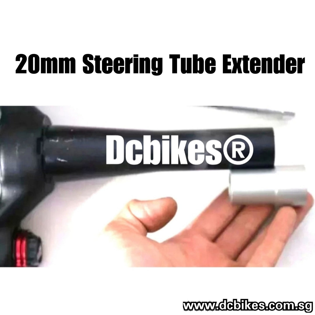 20mm Steering Tube Extender Adapter For Straight Fork 1-1/8