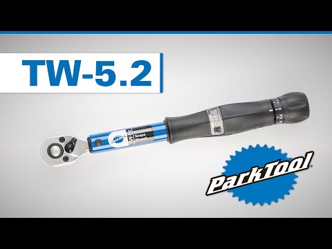 Park Tool TW-6.2 3/8 Ratcheting Click-Type Torque Wrench, 10-60 Nm Range