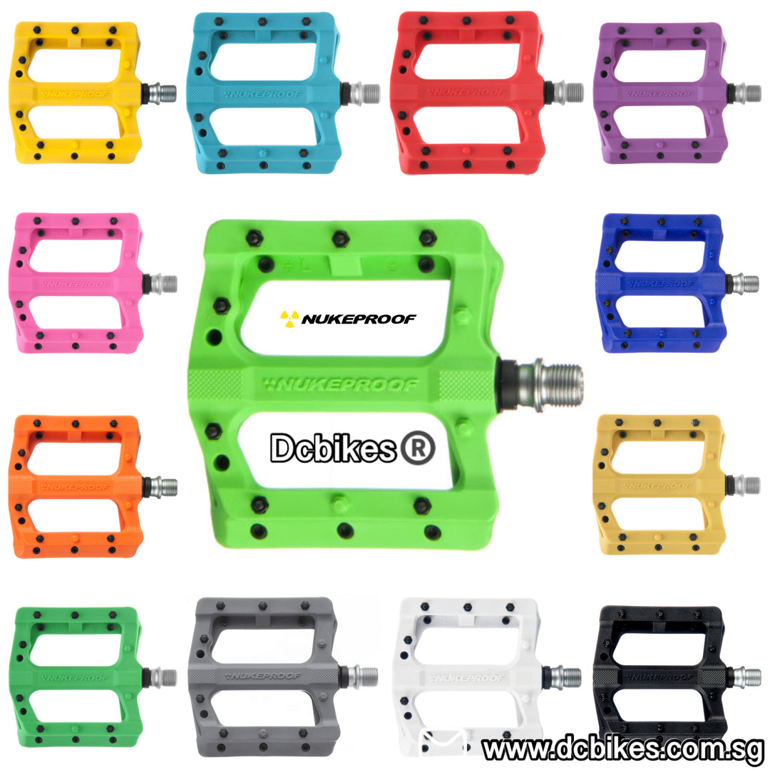 nukeproof mtb pedals Nukeproof EVO Composite Race MTB Flat Pedals – Dcbikes