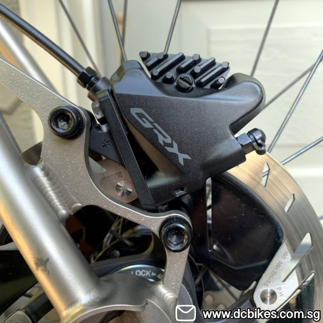 Assolution IS FM Front Rear Flat Mount Caliper Adapter Dcbikes