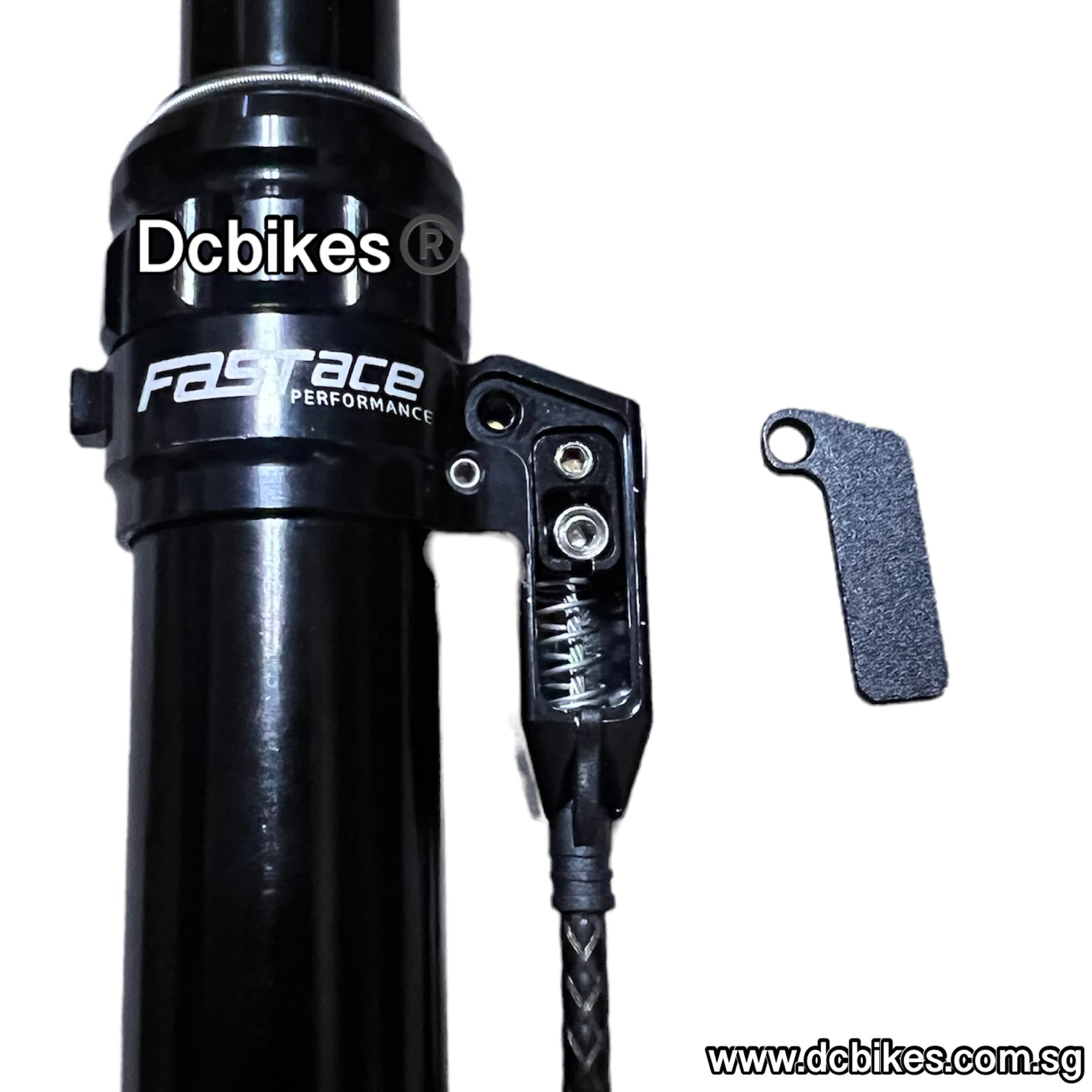 Fastace 27.2mm External Routing 125mm Travel Dropper Seat Post + Remot ...