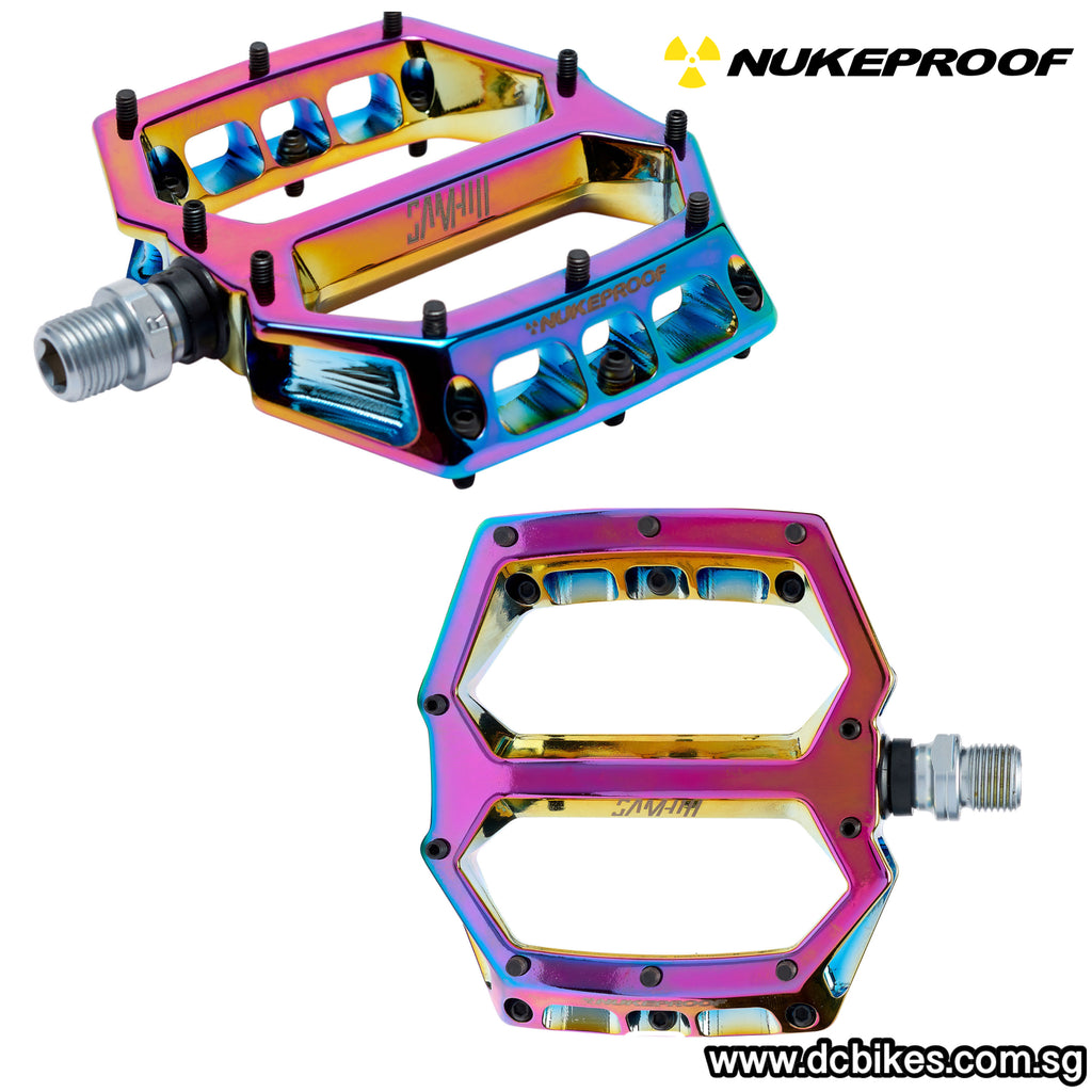 nukeproof sam hill enduro race pedals oil slick