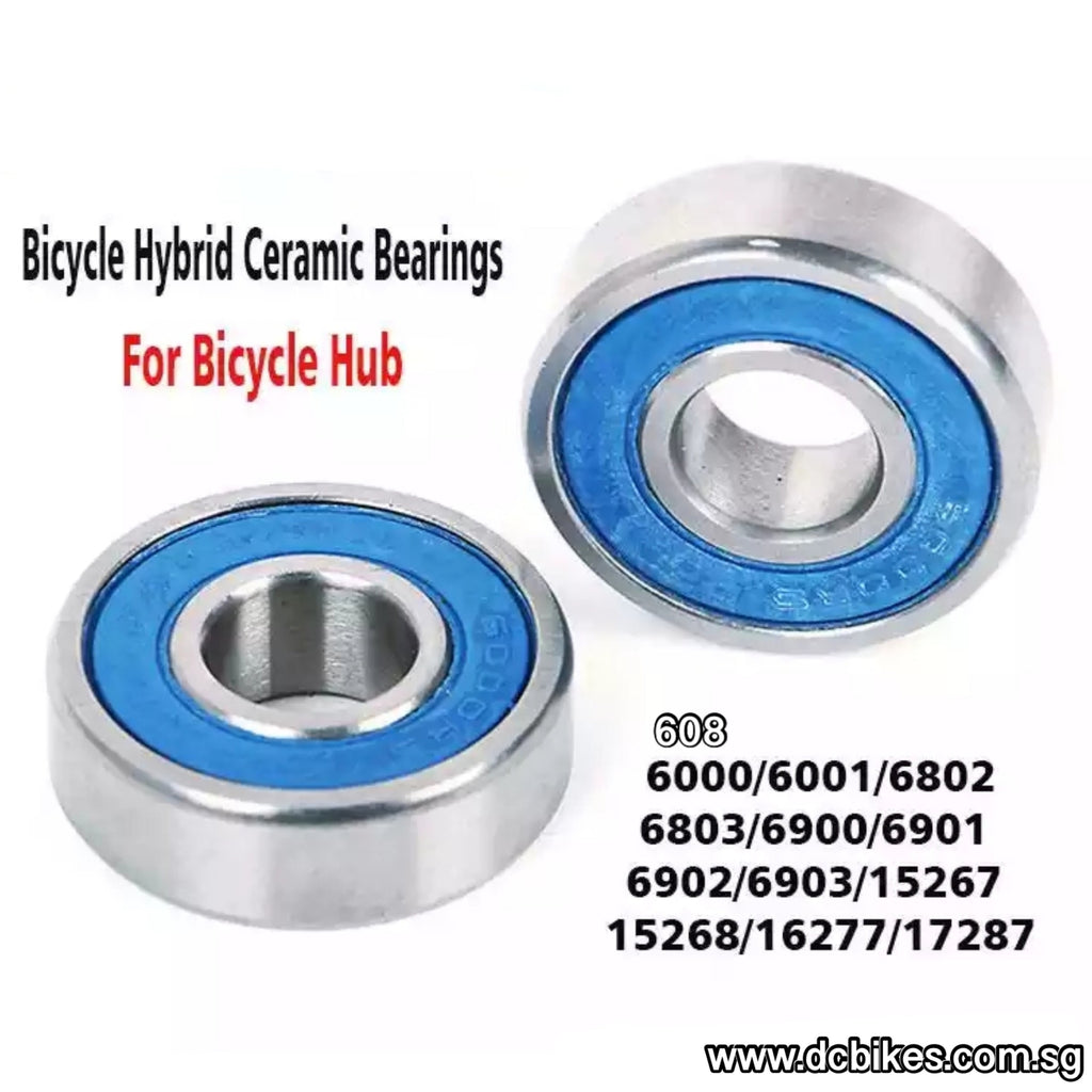 High Speed Demon Bicycle Hybrid Ceramic Bearing For MTB Road Bike Wheel Hubs BB 2 Pieces