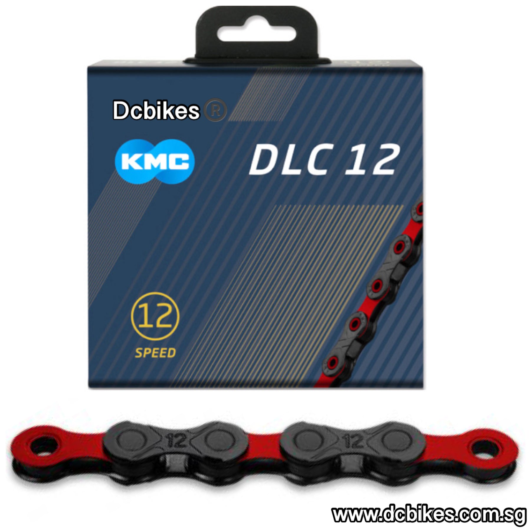 Original KMC X12 DLC Road MTB 12 Speed 126 Chain Missing Link