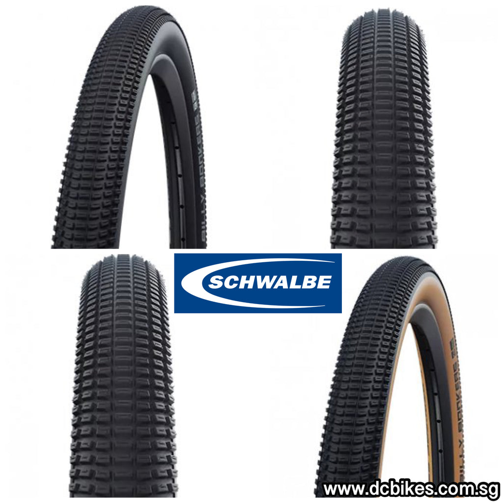 Schwalbe 18 X 2.0 Billy Bonkers Skinwall/Black Birdy Addix Folding Tyres  Etrto:50-355 (2 Tires)